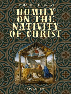 cover image of Homily on the Nativity of Christ